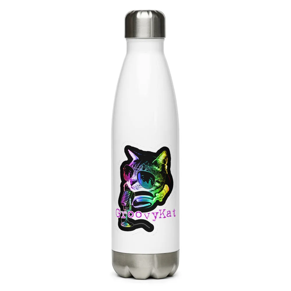 Groovykat Stainless Steel Water Bottle