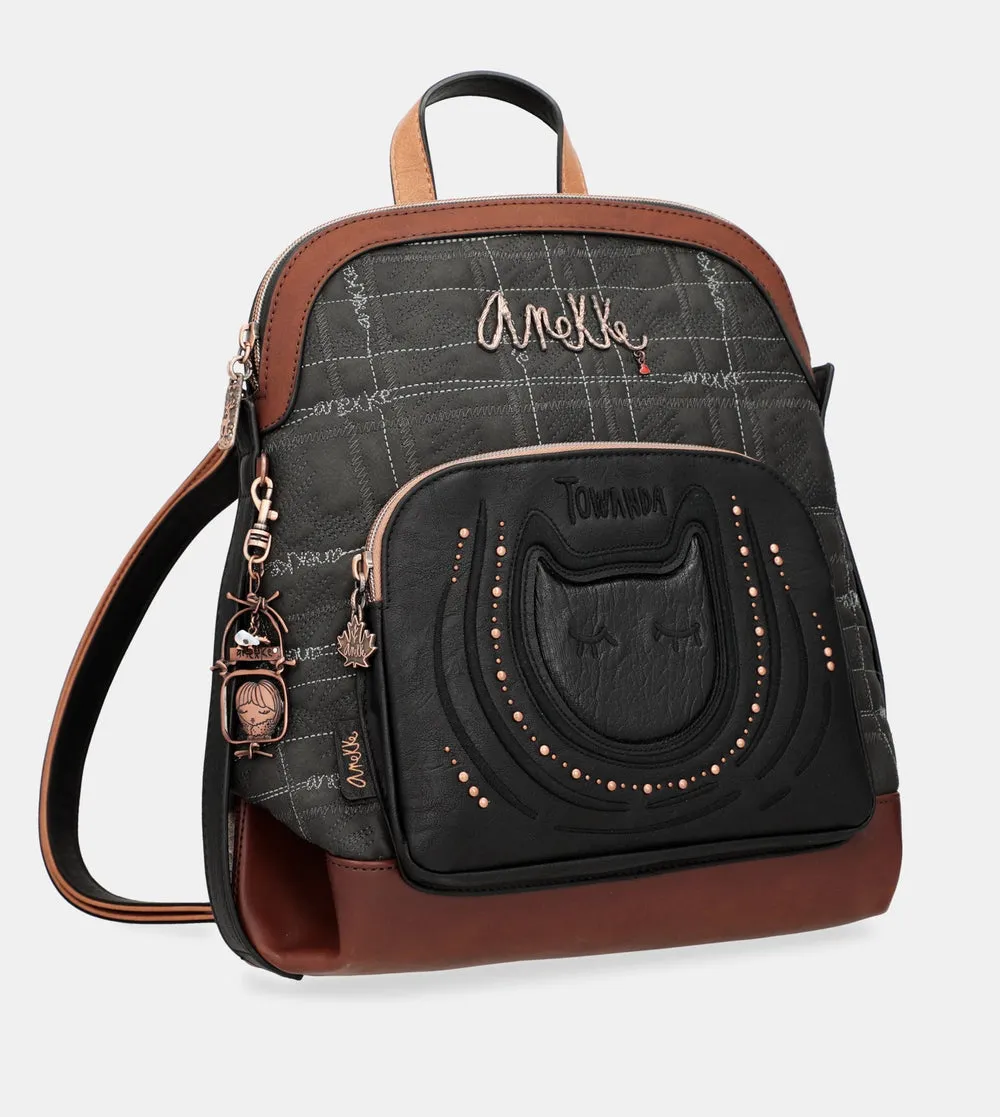 *Half Price** Wild black stroller backpack