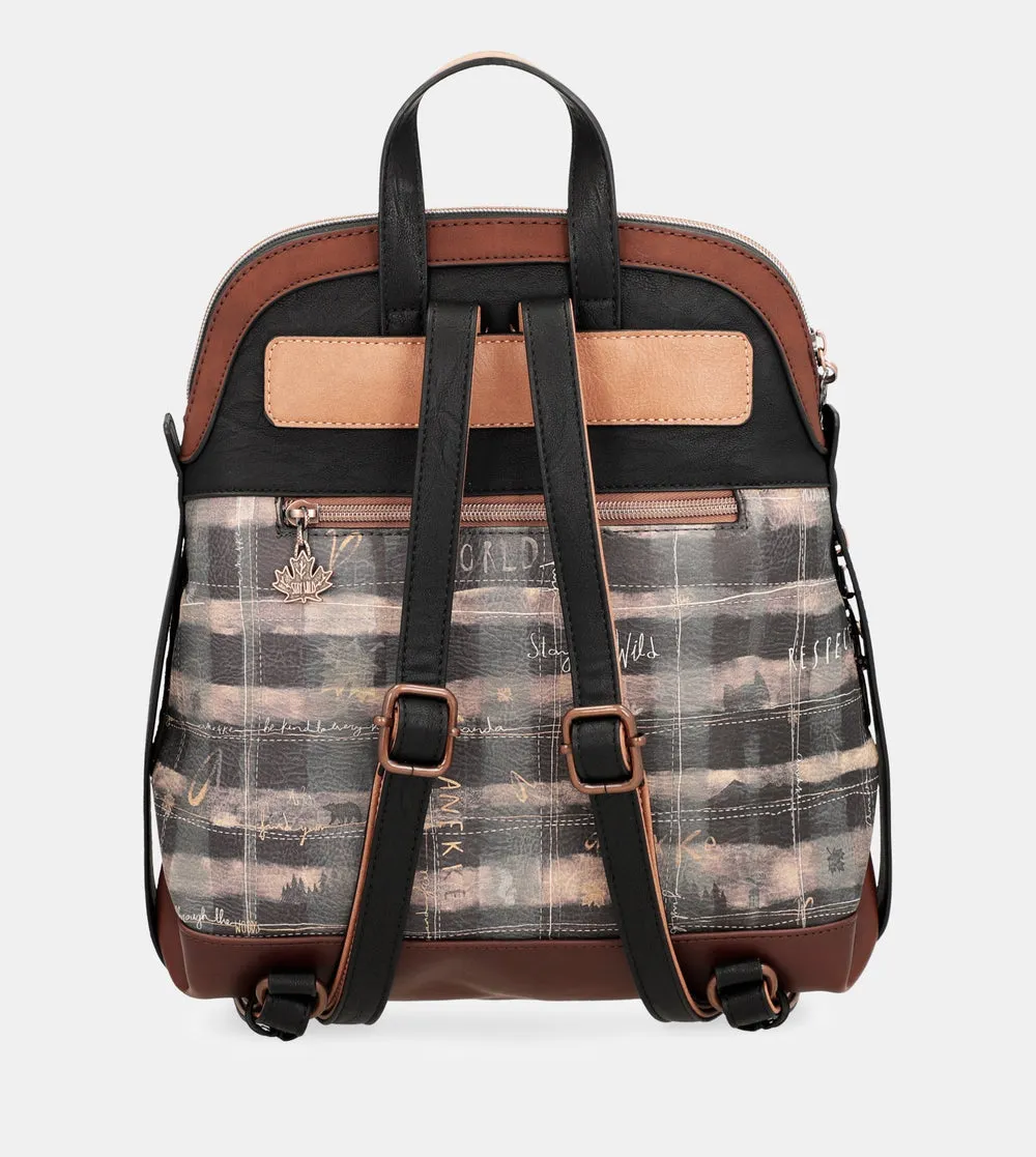 *Half Price** Wild black stroller backpack
