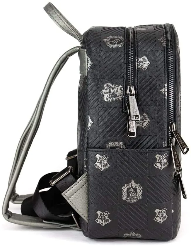 Harry Potter Mini Backpack Wallet Set Black Crests Loungefly