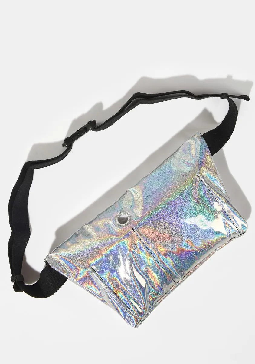 Holographic XL Fanny Pack
