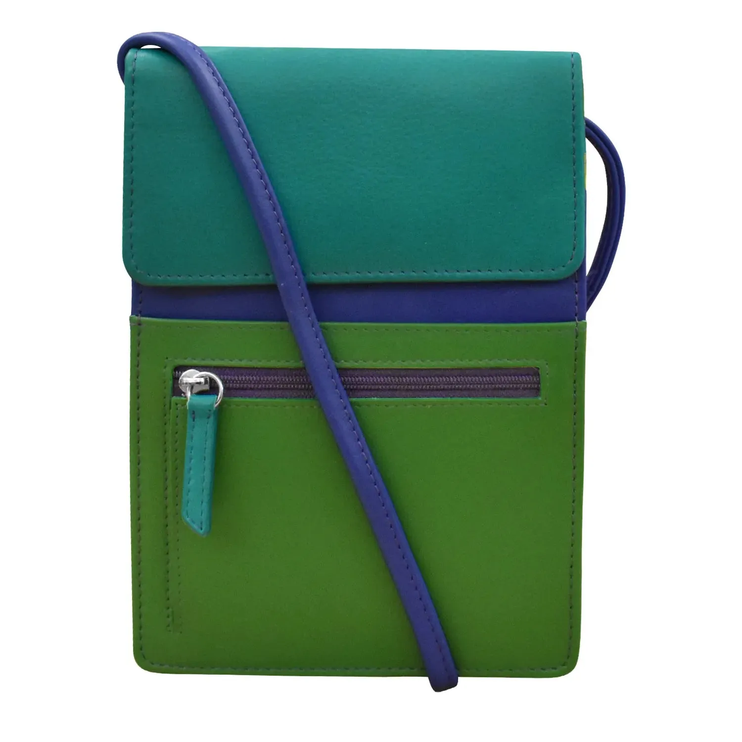 ili New York - RFID blocking Leather Organizer on a String - Large- 6824