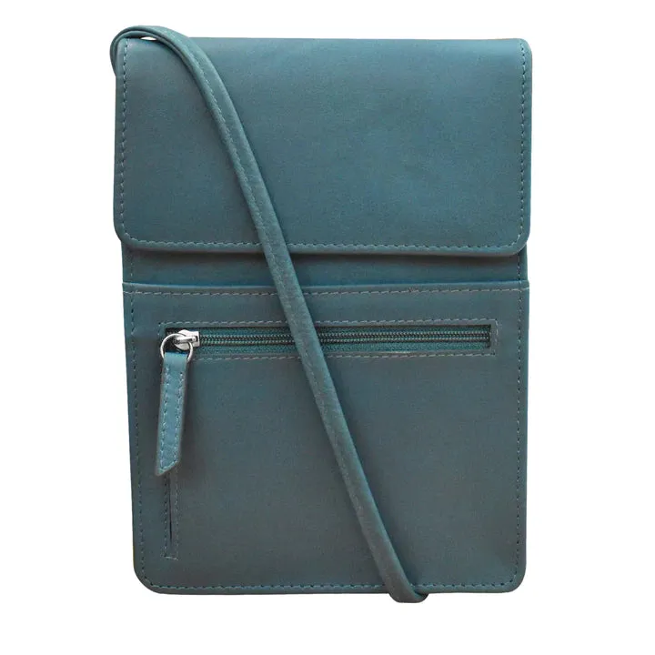 ili New York - RFID blocking Leather Organizer on a String - Large- 6824