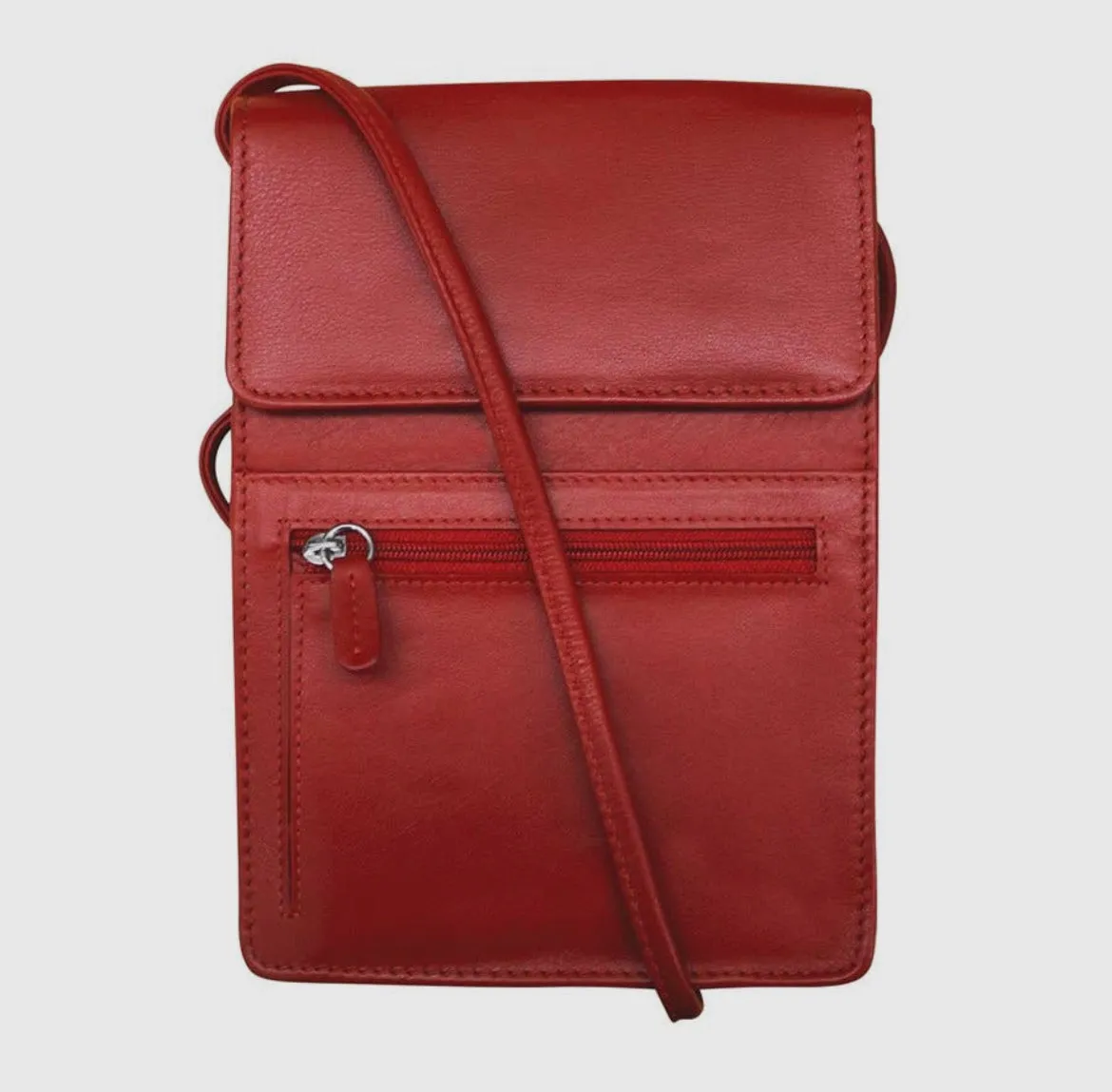 ili New York - RFID blocking Leather Organizer on a String - Large- 6824