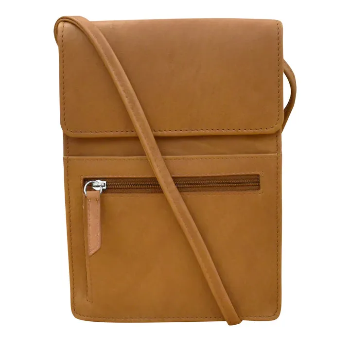 ili New York - RFID blocking Leather Organizer on a String - Large- 6824