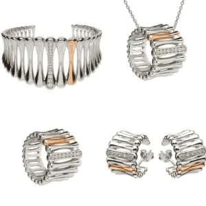 Irish Rose Gold Bar Set
