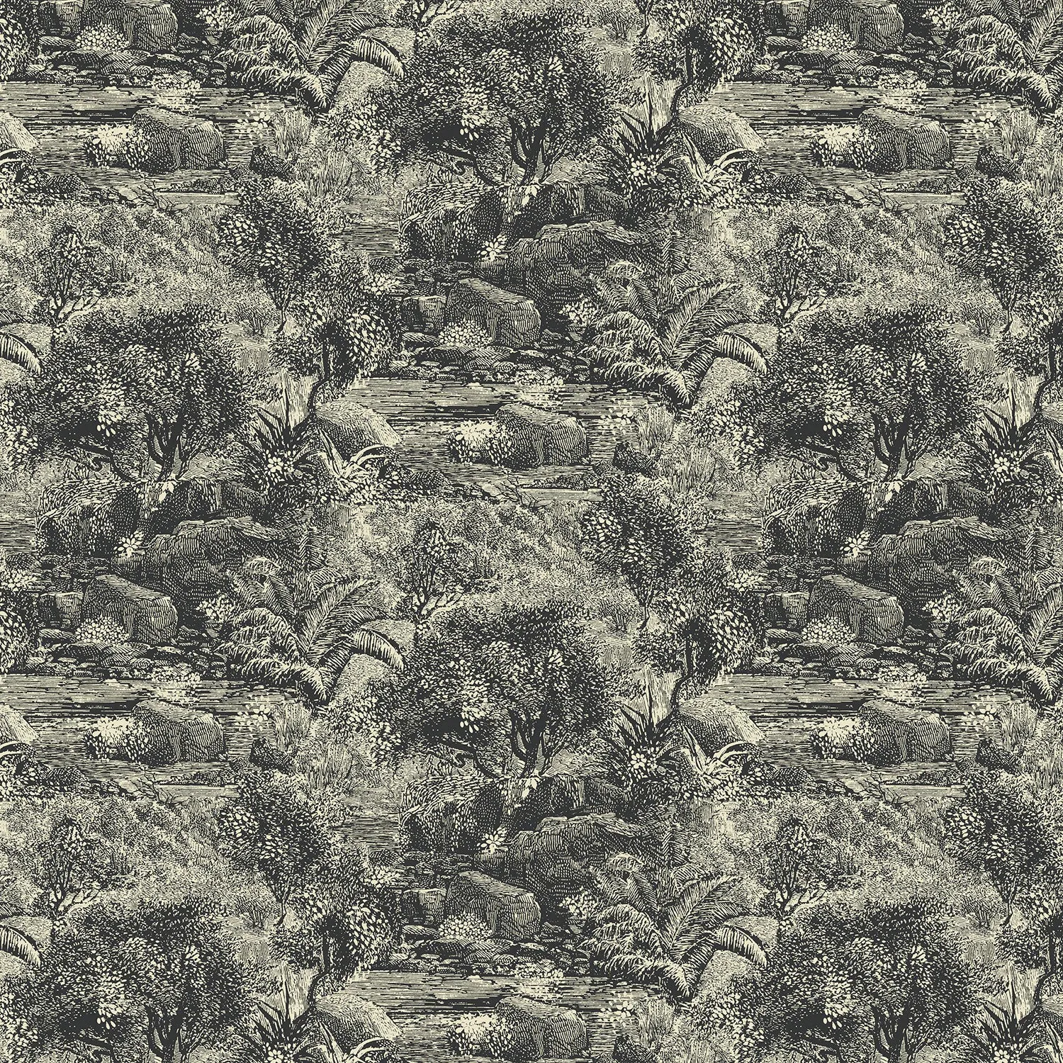 Island Paradise Charcoal