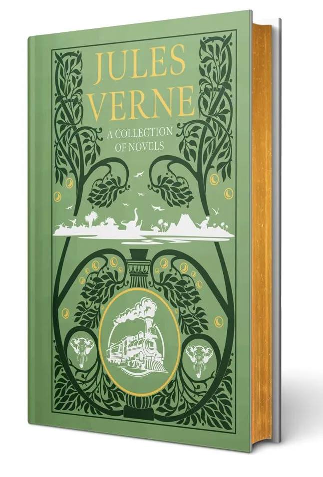Jules Verne:A Collection Of Novels : Five Weeks in a