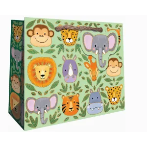 Jungle Animals Medium Tote gift bag