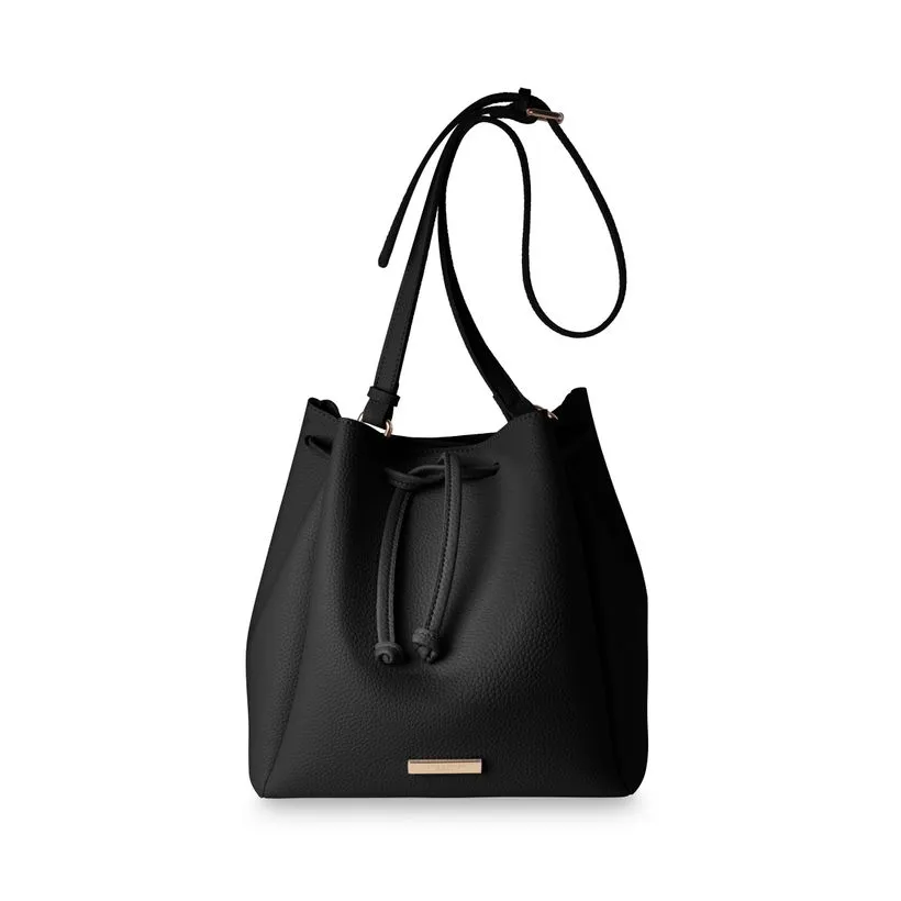 Katie Loxton Chloe Bucket Bag in Black