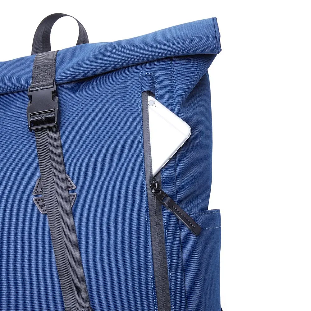 KAUKKO Backpack for Hiking Tours, KF04 ( Blue / 15.1 L )