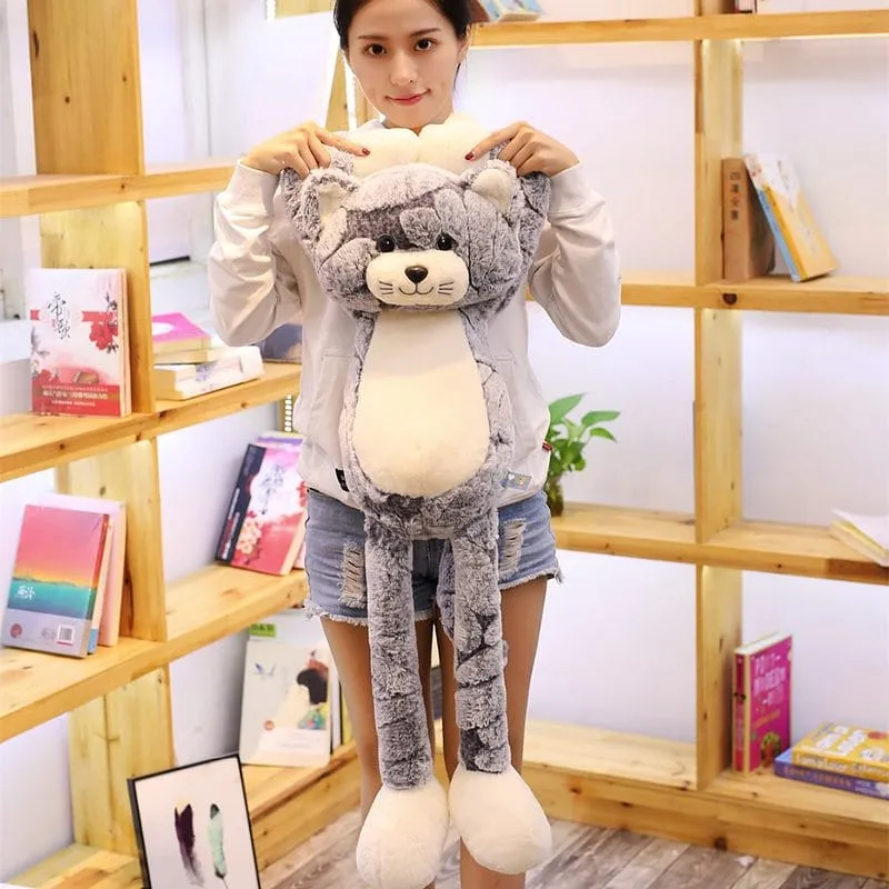 Kawaii Long leg Cat Plush Toy
