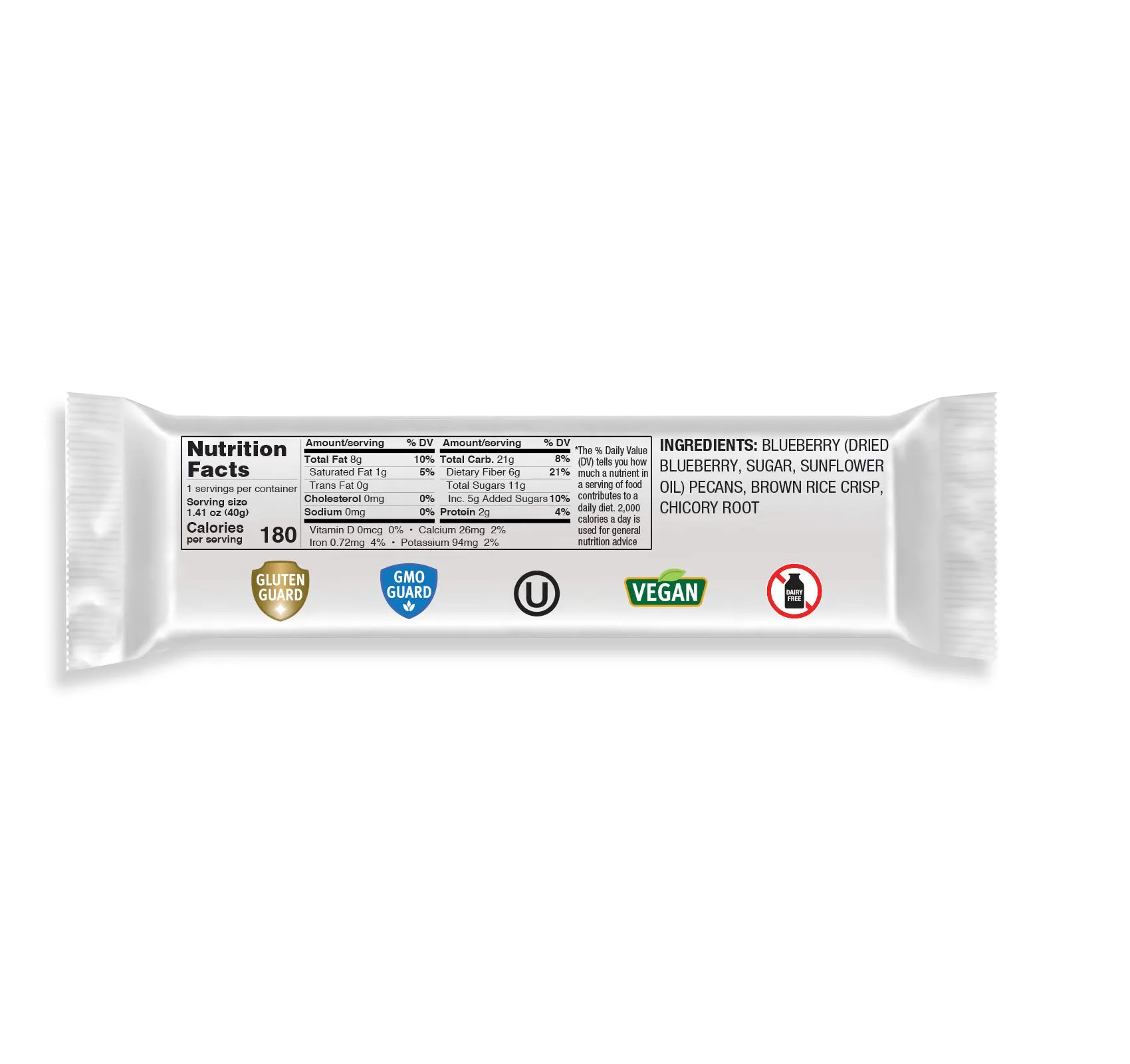 Keep Healthy Fruit & Nut Bar Variety Pack - 20 Individually Wrapped Bar Sampler Variety Pack