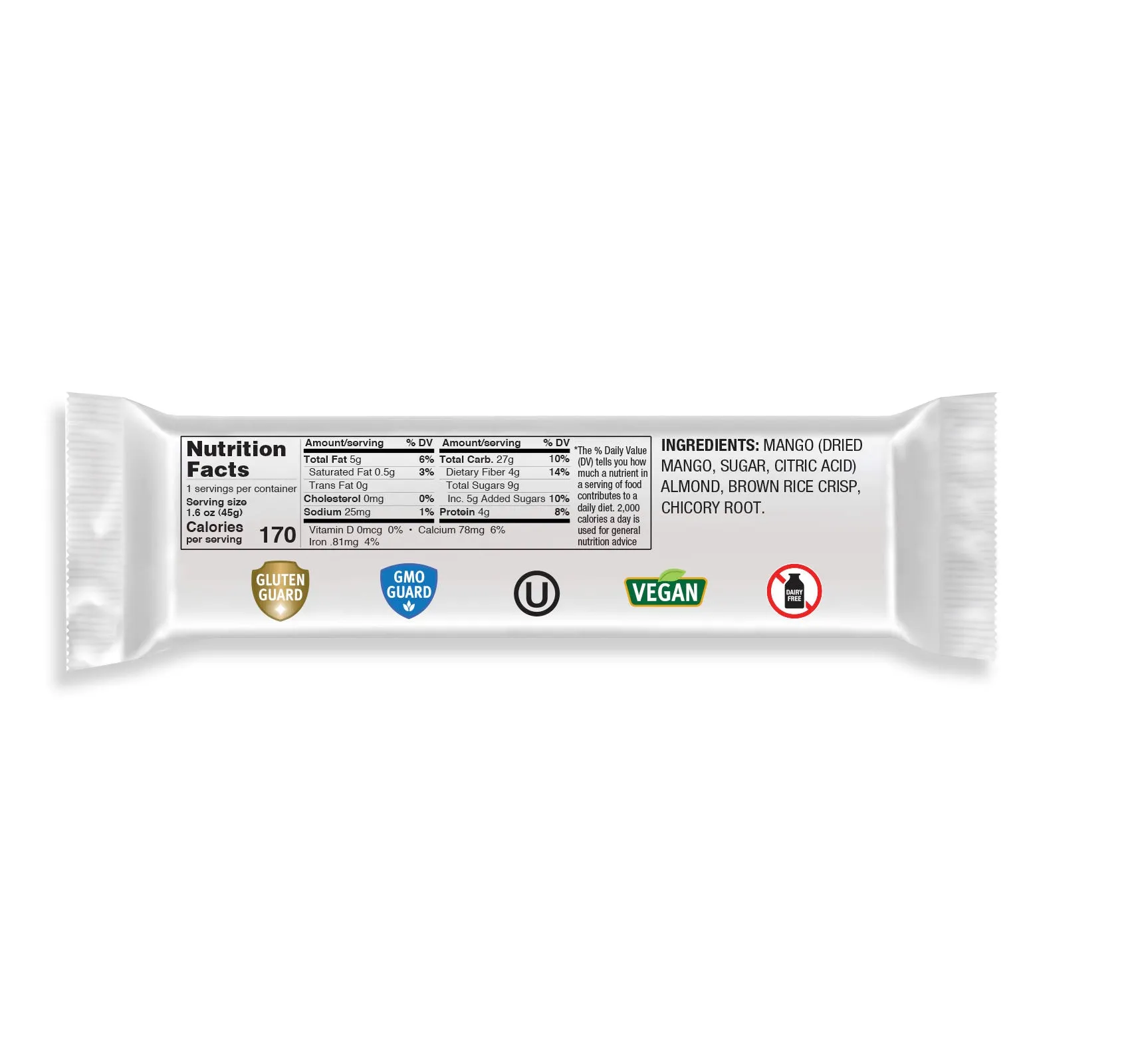 Keep Healthy Fruit & Nut Bar Variety Pack - 20 Individually Wrapped Bar Sampler Variety Pack