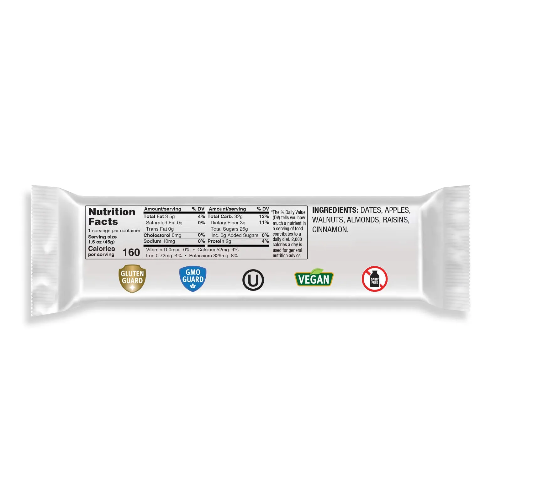 Keep Healthy Fruit & Nut Bar Variety Pack - 20 Individually Wrapped Bar Sampler Variety Pack