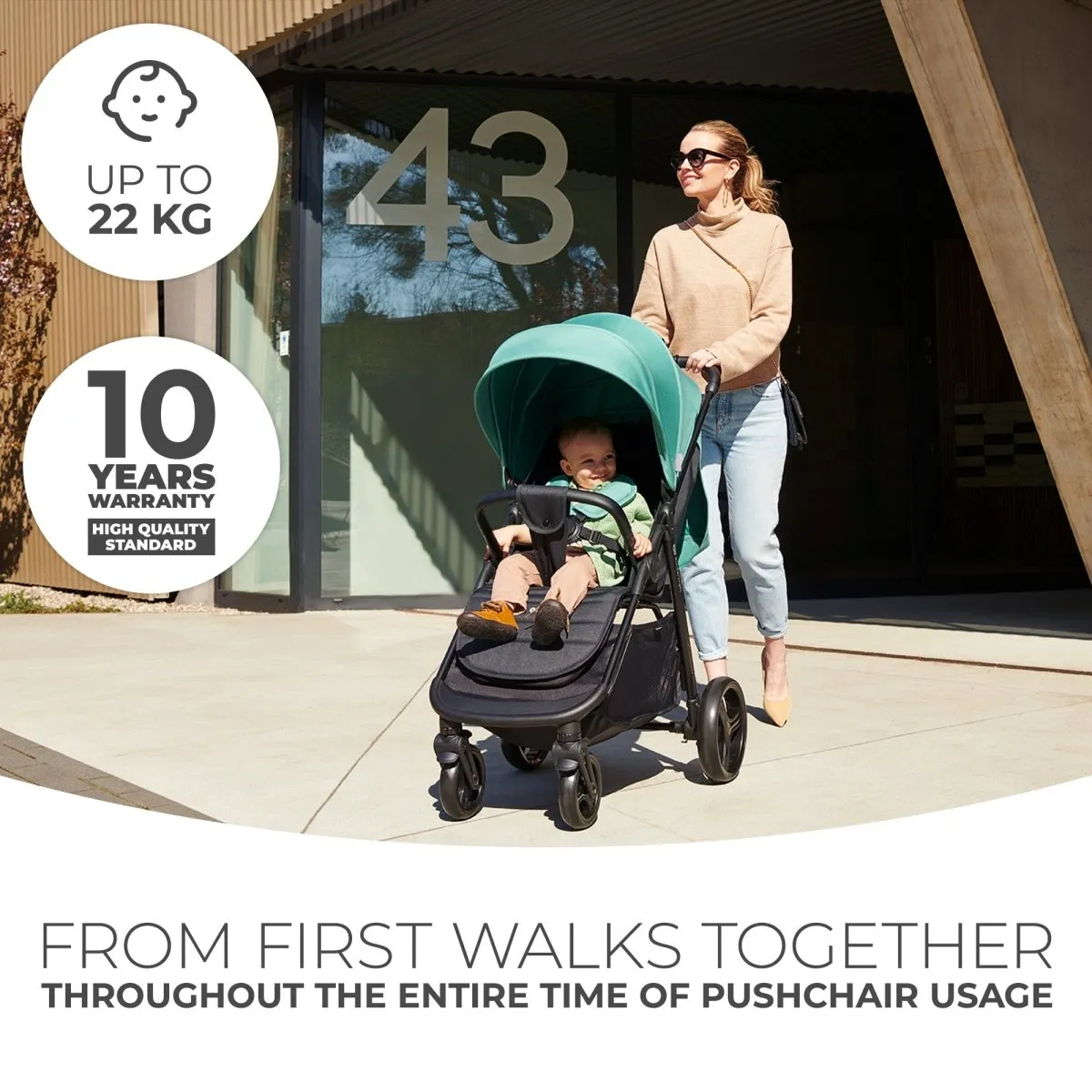 Kinderkraft RINE Lightweight Stroller