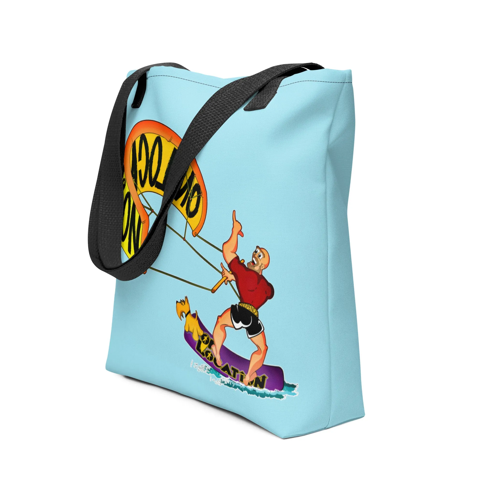 Kiteboarding Tote (sky blue)