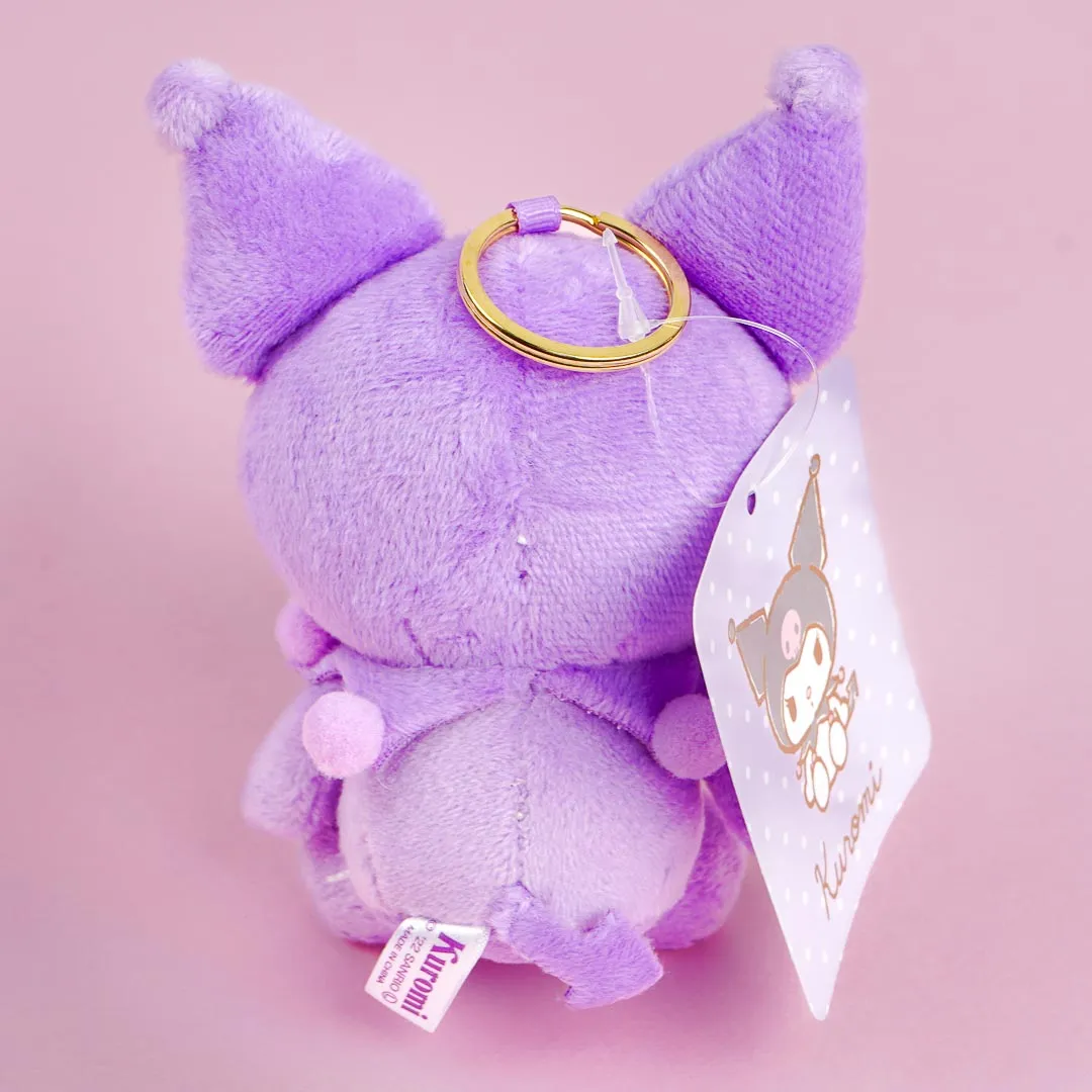 Kuromi Key Two-Toned Ring Plushie Charm