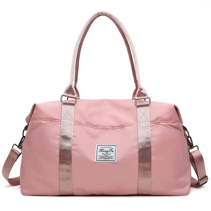 Large Capacity Travel Bag Nylon Waterproof Fashion Sport Bags For Women 2021 Shoulder Messenger Bag Weekend Handbag Sac Femme