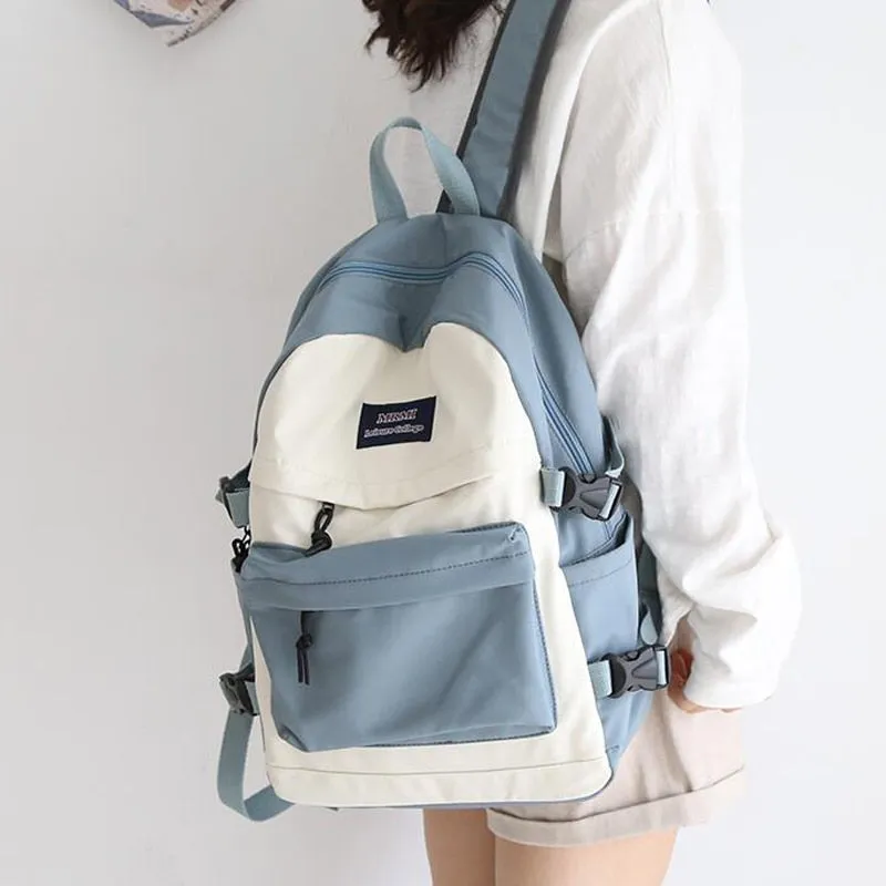 Large Capacity Women Backpack Fashion Schoolbag Backpacks for Teenager Girls Female High School College Student Book Bags Female