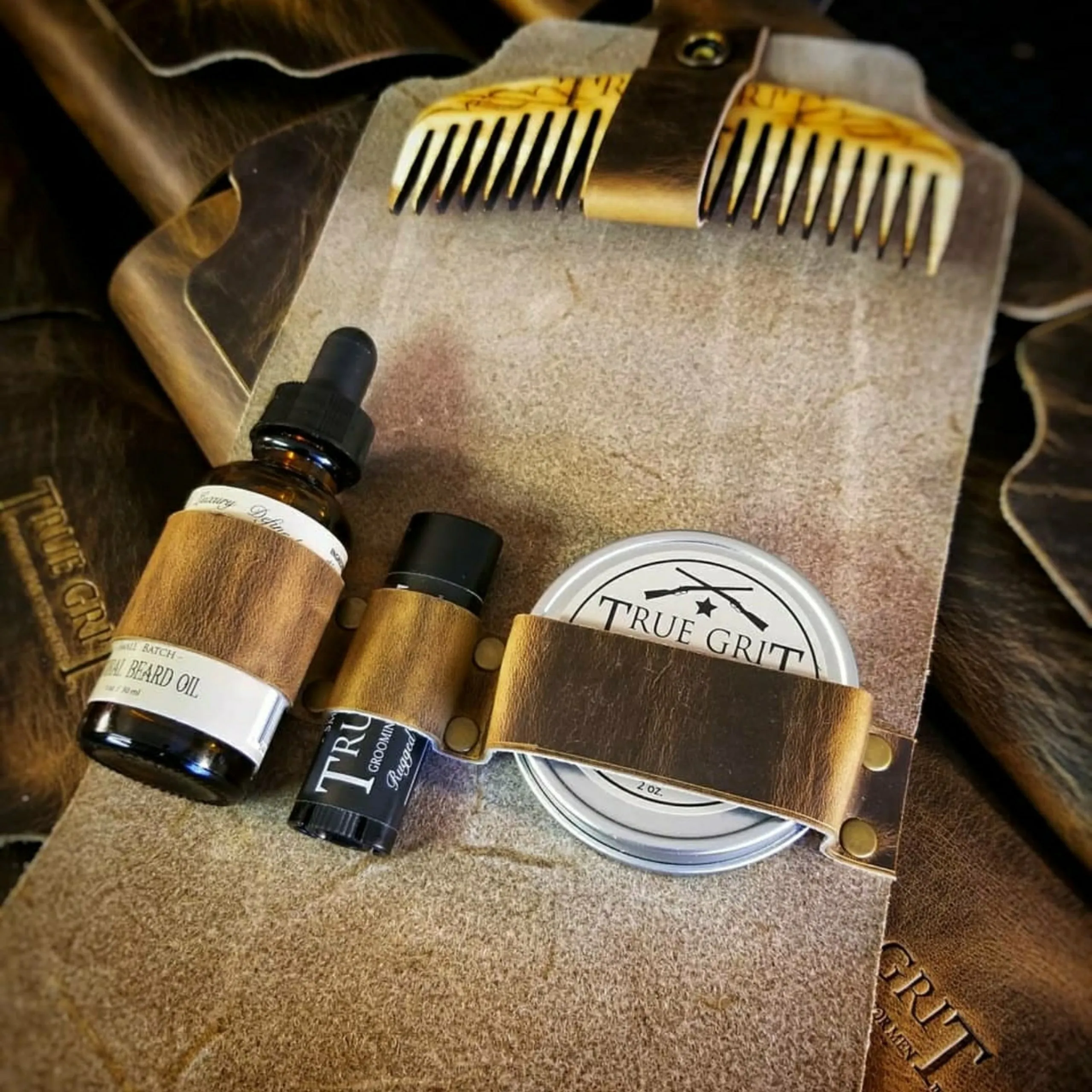 Leather Travel Kit