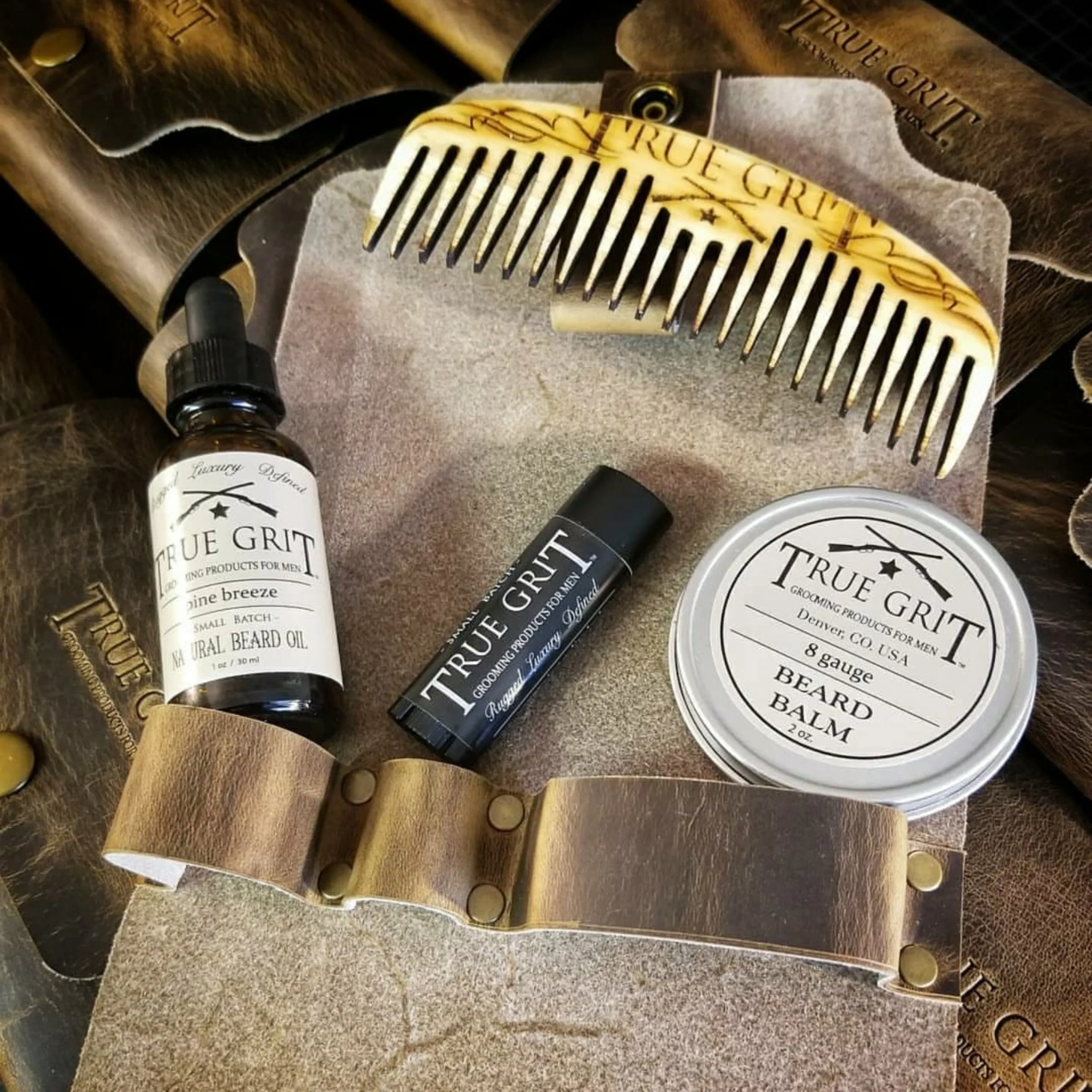 Leather Travel Kit
