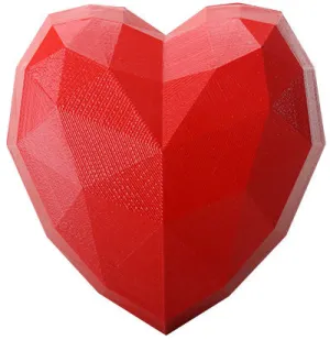 LG. RED HEART BOX, C/24