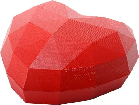 LG. RED HEART BOX, C/24