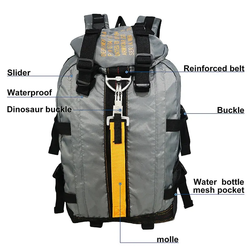 Lightweight 18.5" Waterproof Hiking Daypack for Men, Camping & Travel Backpack