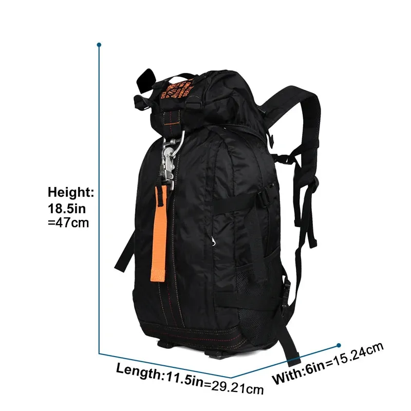 Lightweight 18.5" Waterproof Hiking Daypack for Men, Camping & Travel Backpack