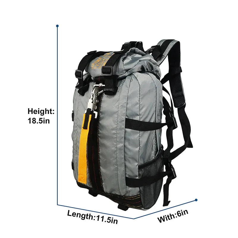 Lightweight 18.5" Waterproof Hiking Daypack for Men, Camping & Travel Backpack