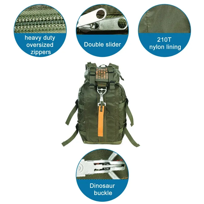 Lightweight 18.5" Waterproof Hiking Daypack for Men, Camping & Travel Backpack