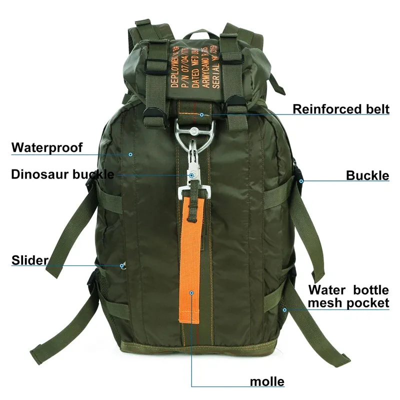 Lightweight 18.5" Waterproof Hiking Daypack for Men, Camping & Travel Backpack