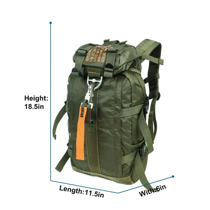 Lightweight 18.5" Waterproof Hiking Daypack for Men, Camping & Travel Backpack
