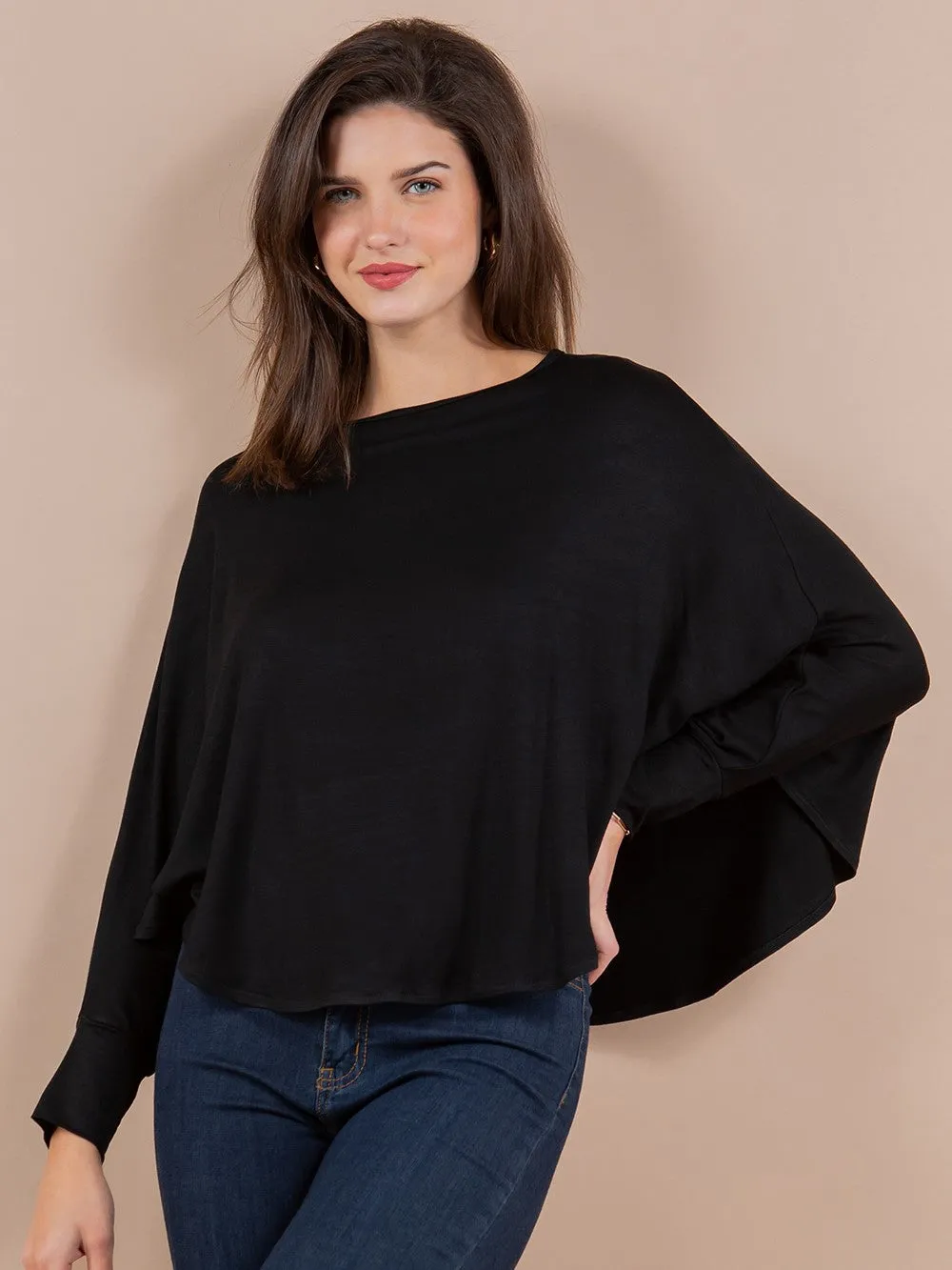 Lightweight Batwing Top