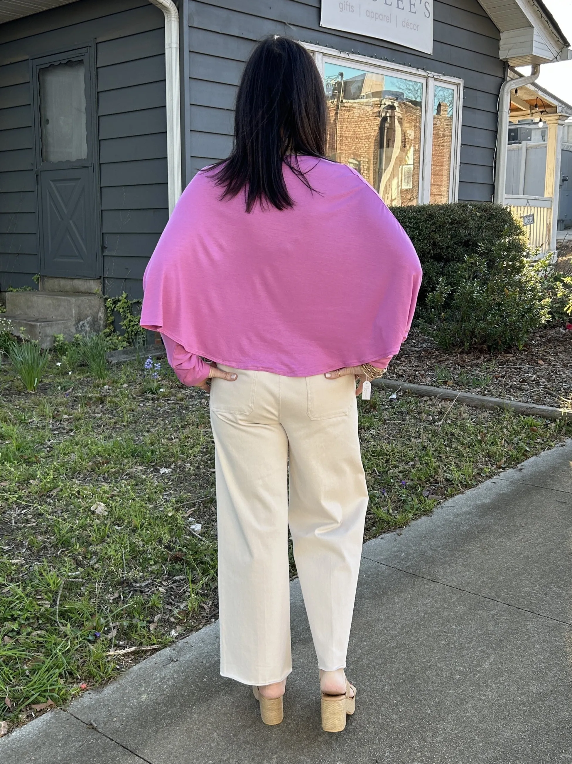 Lightweight Batwing Top