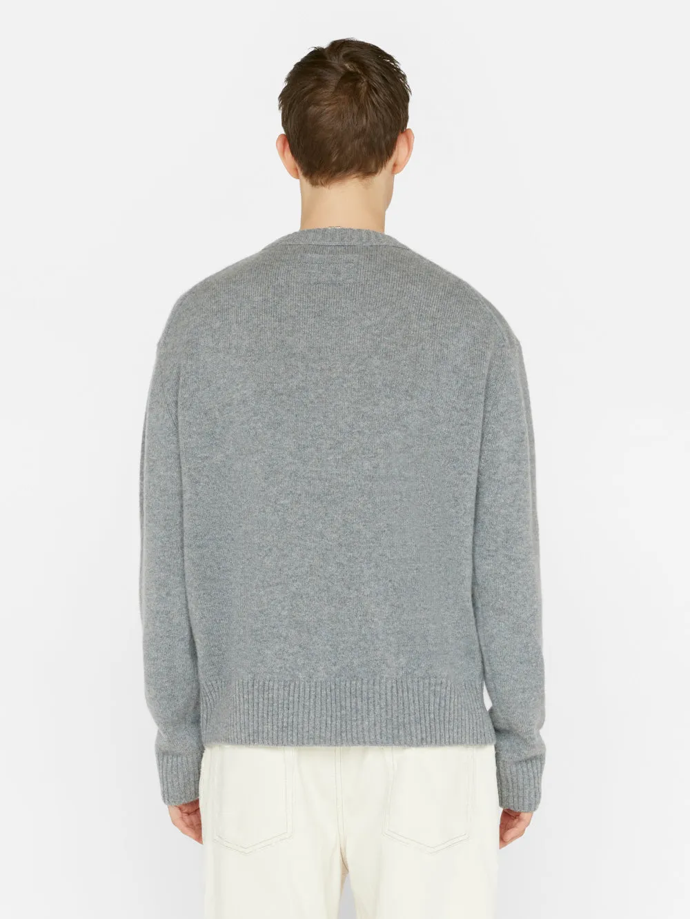 Lightweight Cashmere Sweater -- Gris