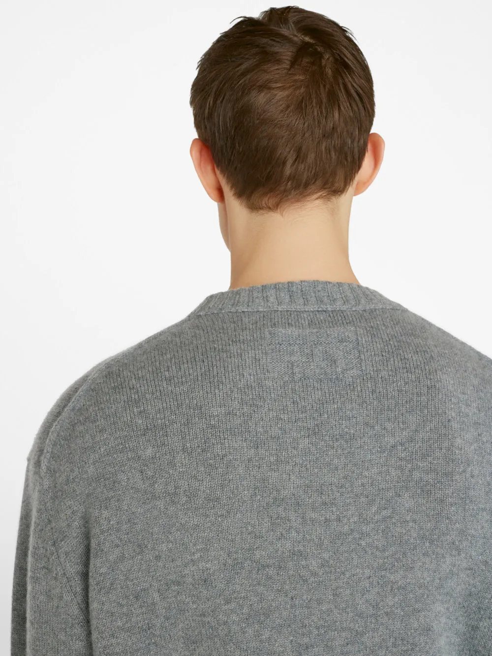 Lightweight Cashmere Sweater -- Gris