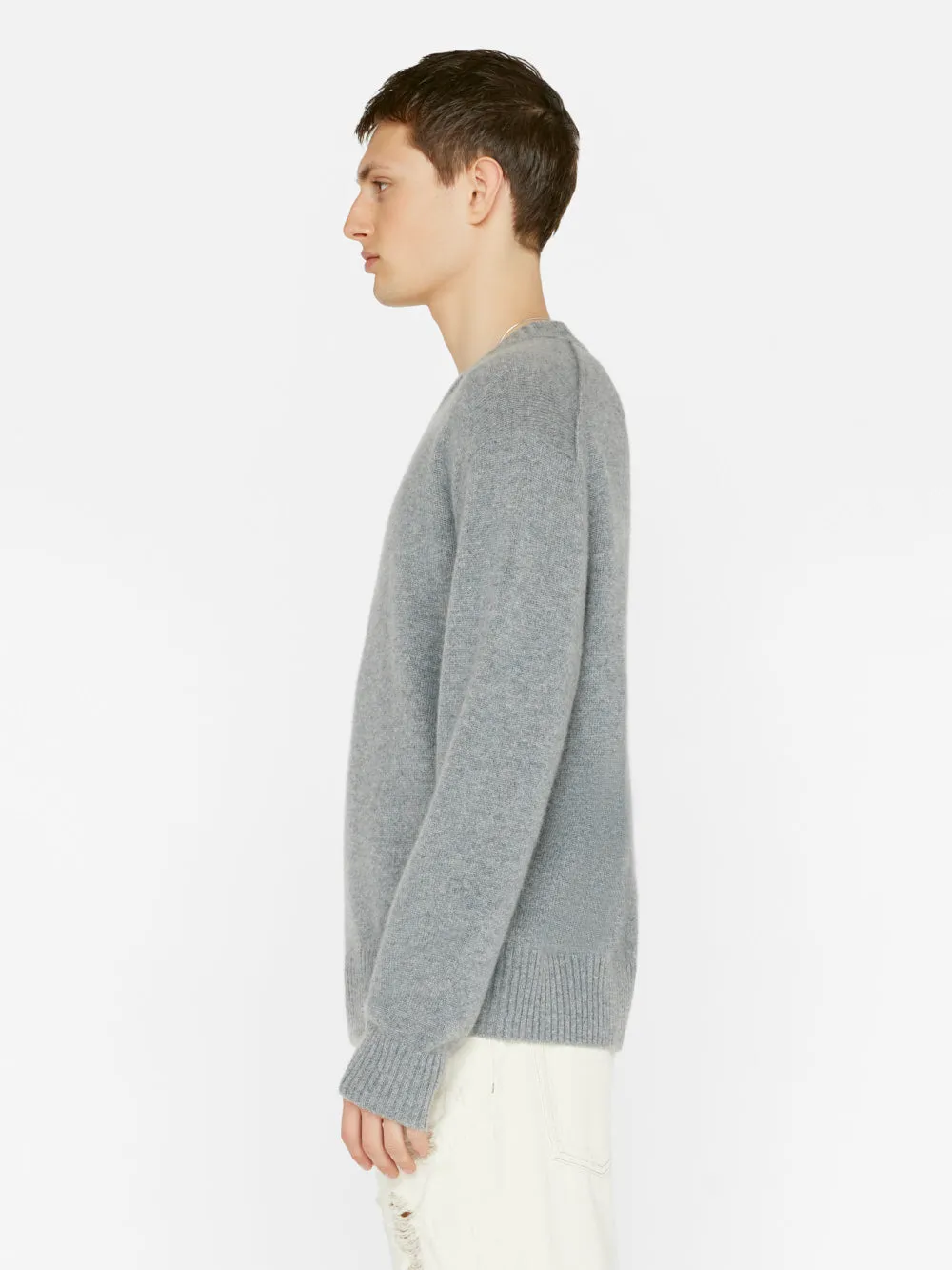 Lightweight Cashmere Sweater -- Gris