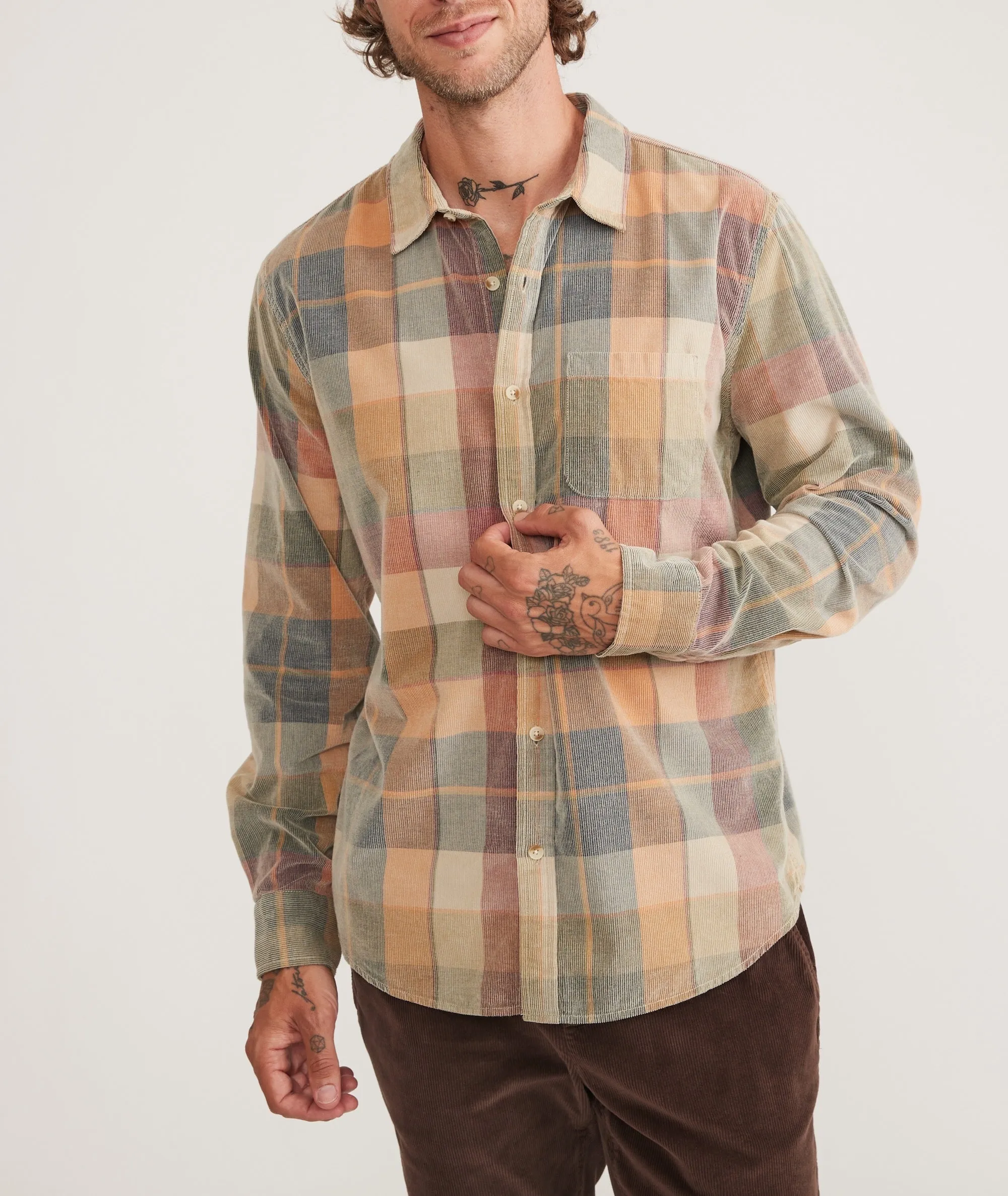 Lightweight Cord Shirt