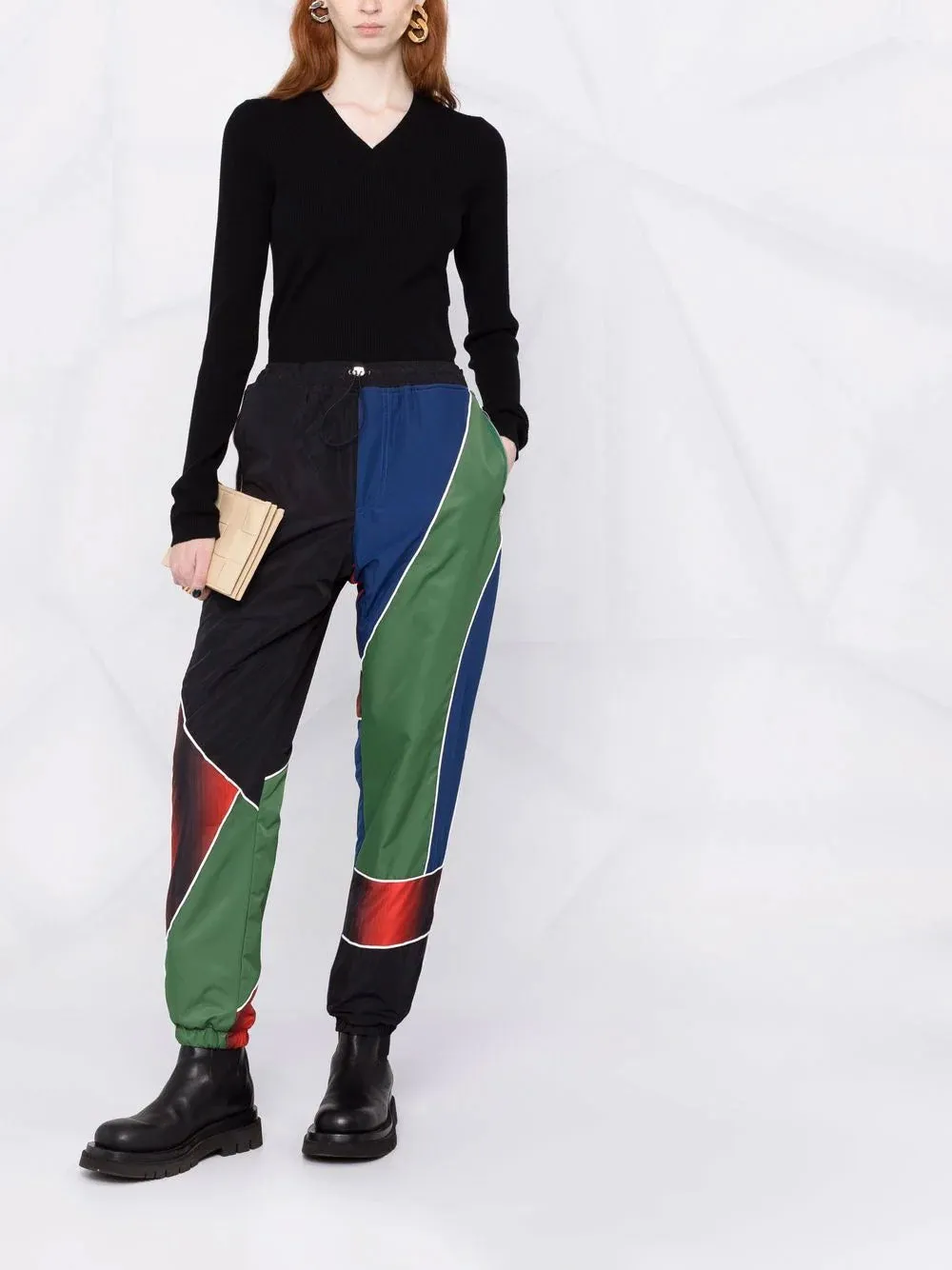 Lightweight ribbed wool sweater