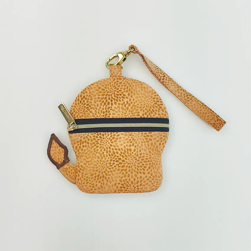 Lion Zipper Purse
