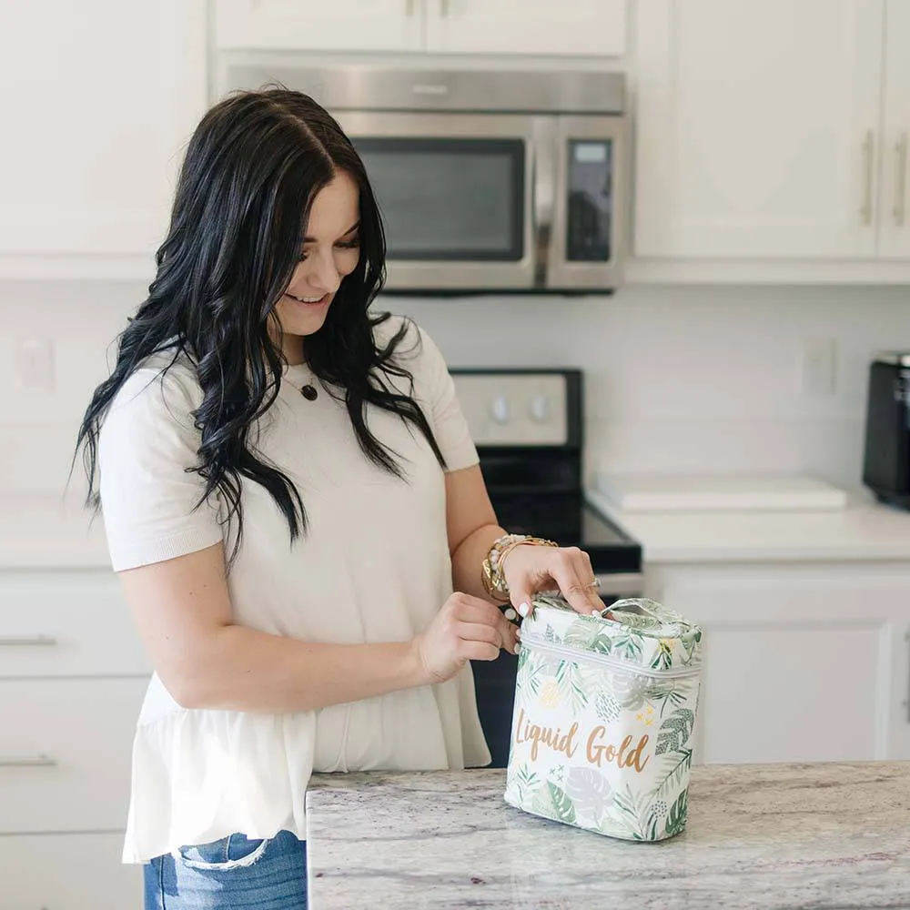 Liquid Gold Insulated Bottle Bag