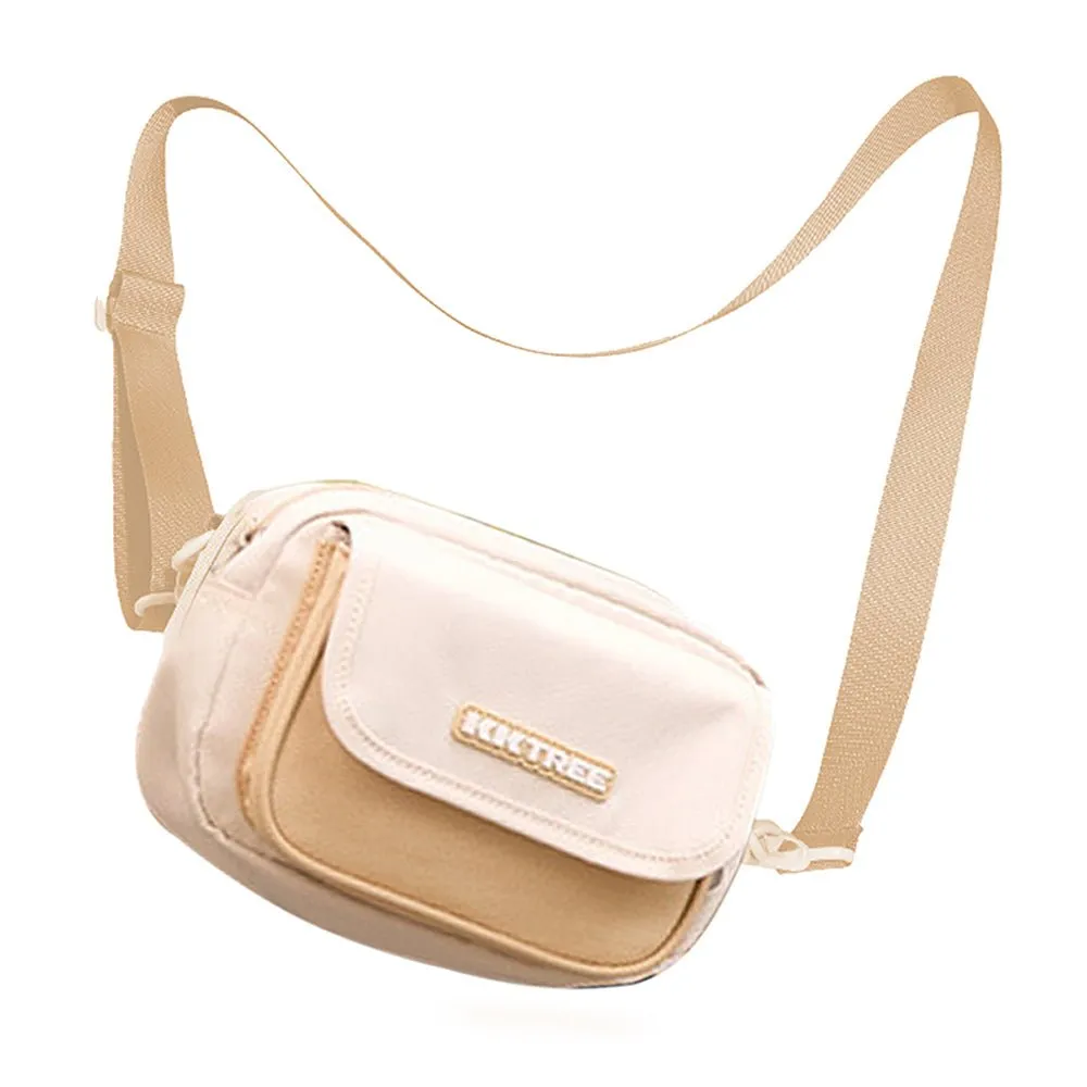 Little Surprise Box Canvas Material Casual Sling Bag for Kids