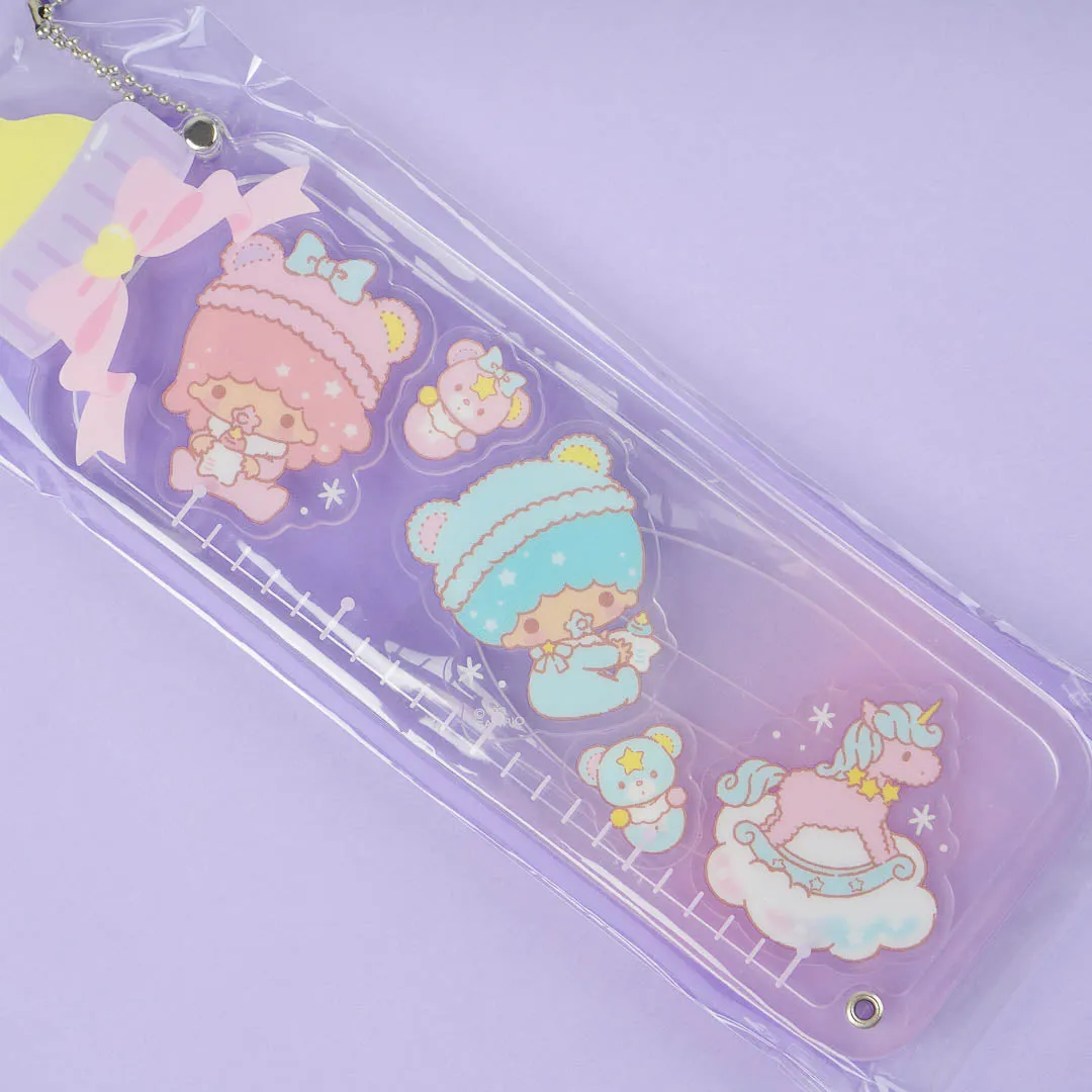 Little Twin Stars Baby Bottle Custom Charm With Stand