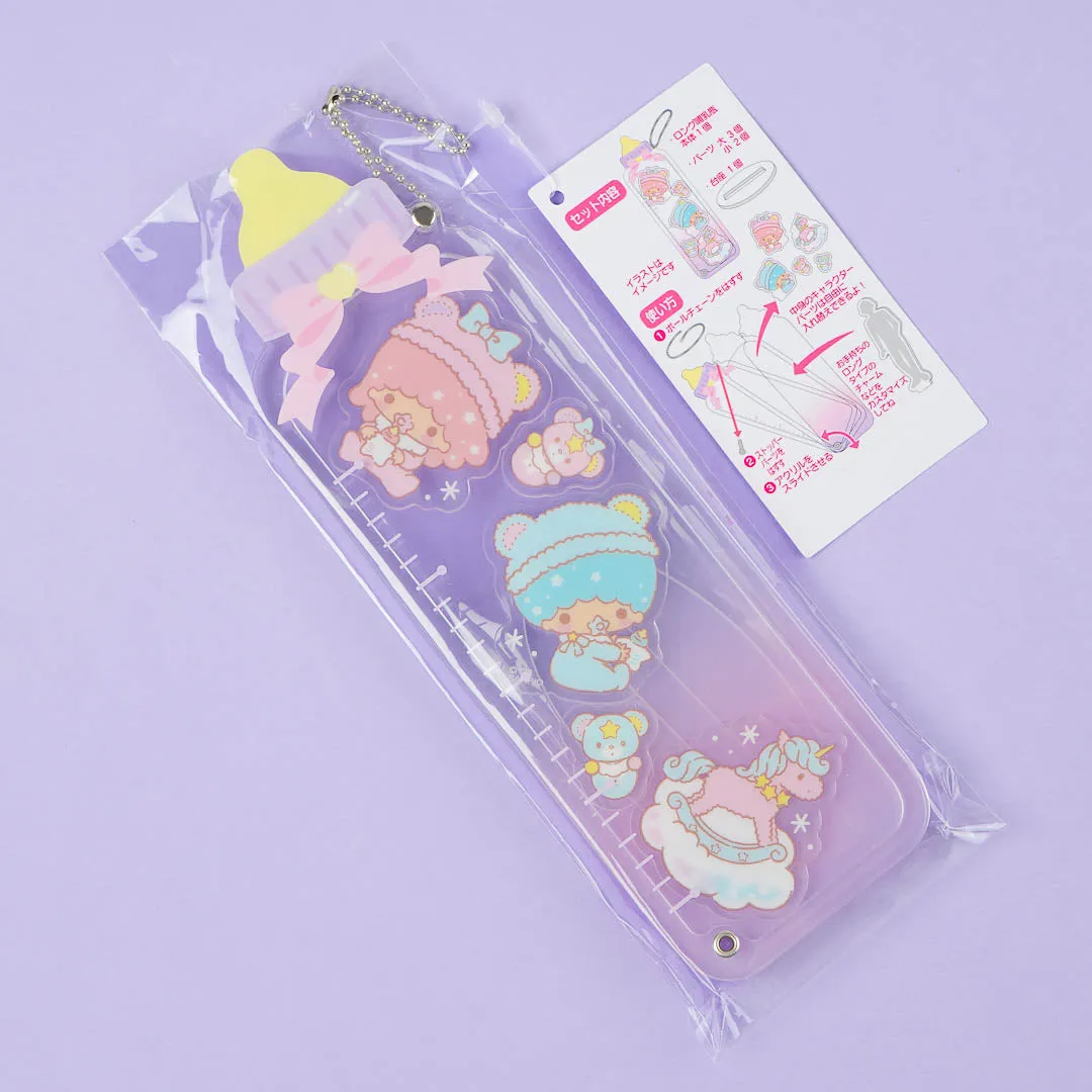 Little Twin Stars Baby Bottle Custom Charm With Stand