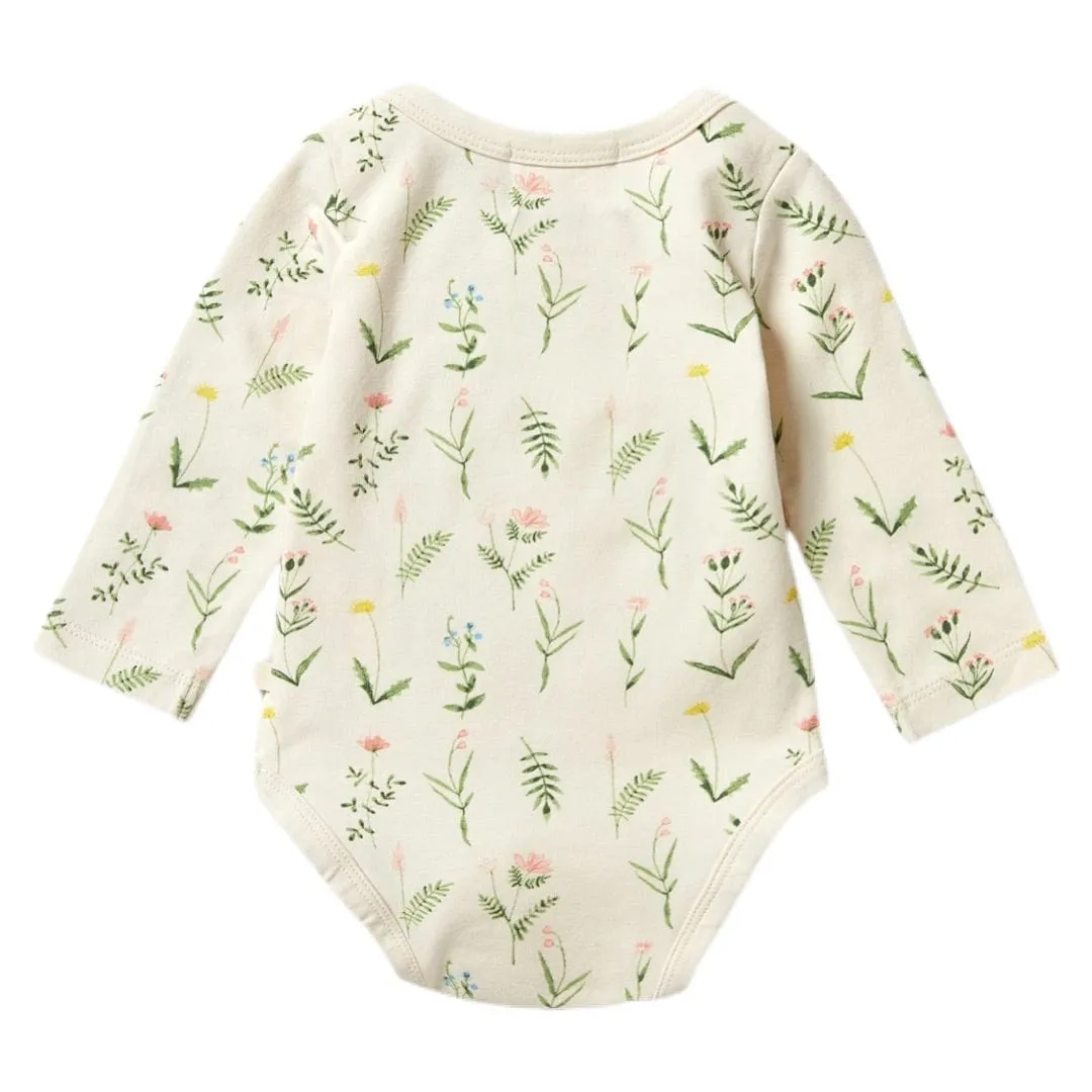 Long Sleeve Bodysuit - Wild Flower