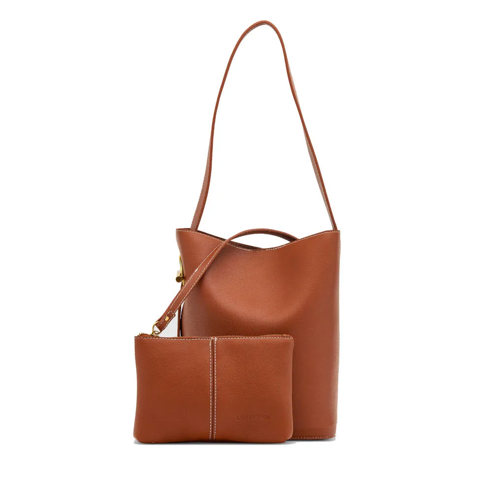 LOUENHIDE HEIDI SHOULDER BAG TAN