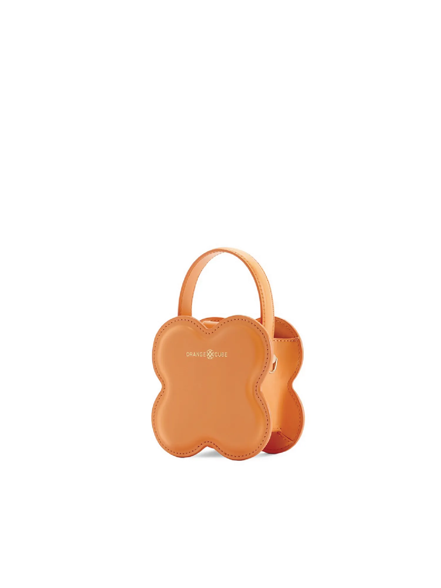 Lucky Clover Handbag - Orange (Small)