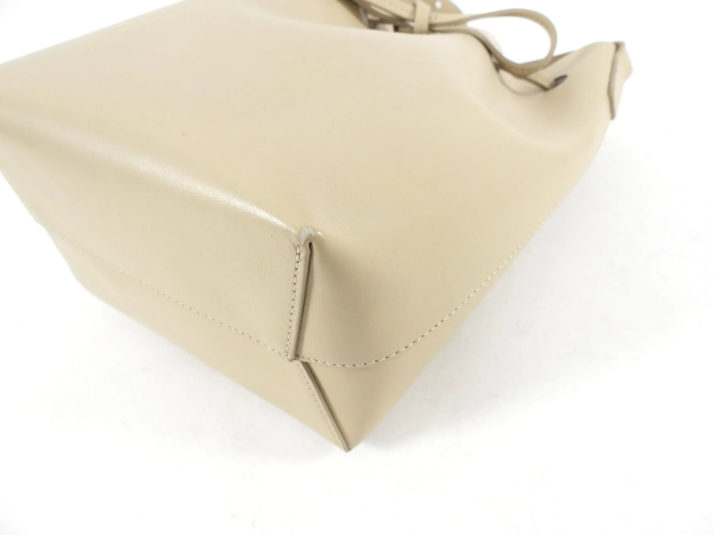 Mansur Gavriel Beige Mini Bucket Bag